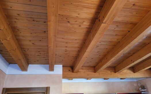 COSTA VOLPINO (BG) FRAZ. CORTI VENDESI NUDA PROPRIETA’ DI APPARTAMENTO CON BOX DOPPIO.